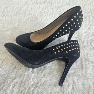 Mossimo Elegant Black Studded Heels